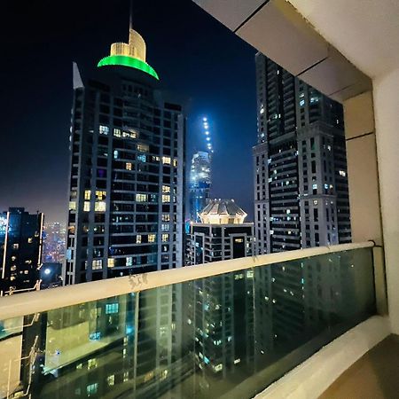 High Floor With City Skyline & Burj Khalifa View 3 Bedroom Unit Marina ดูไบ ภายนอก รูปภาพ
