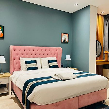 High Floor With City Skyline & Burj Khalifa View 3 Bedroom Unit Marina ดูไบ ภายนอก รูปภาพ