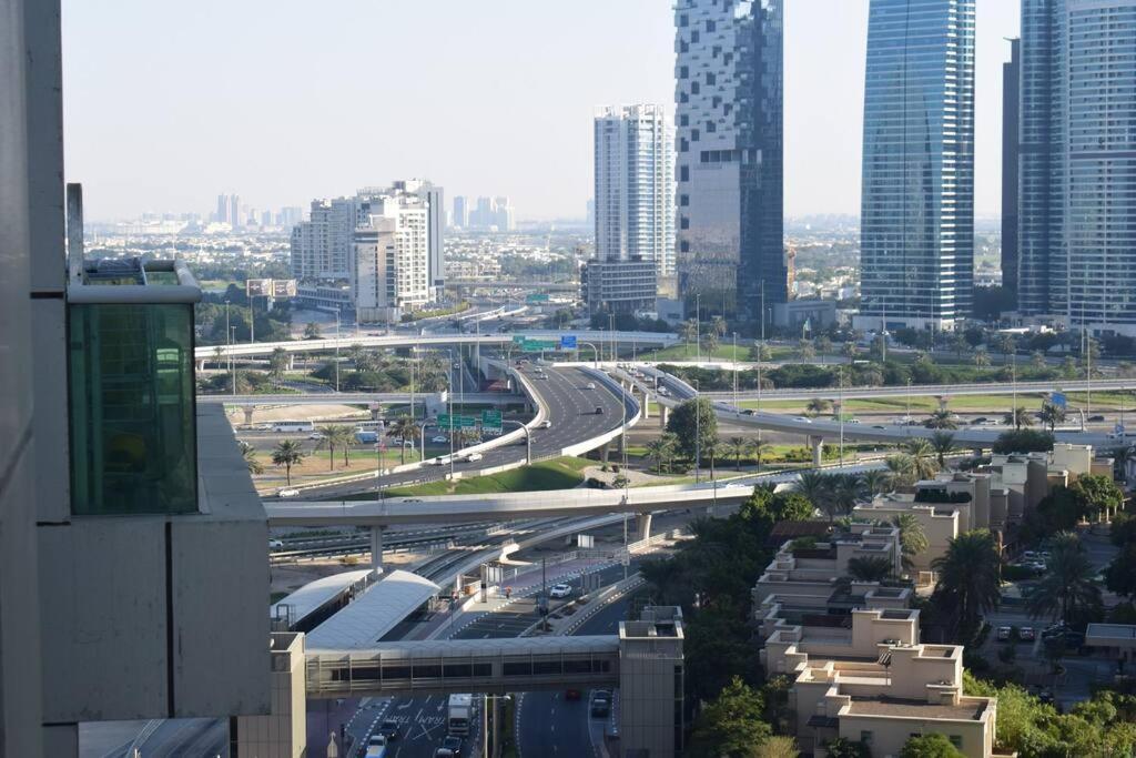 High Floor With City Skyline & Burj Khalifa View 3 Bedroom Unit Marina ดูไบ ภายนอก รูปภาพ