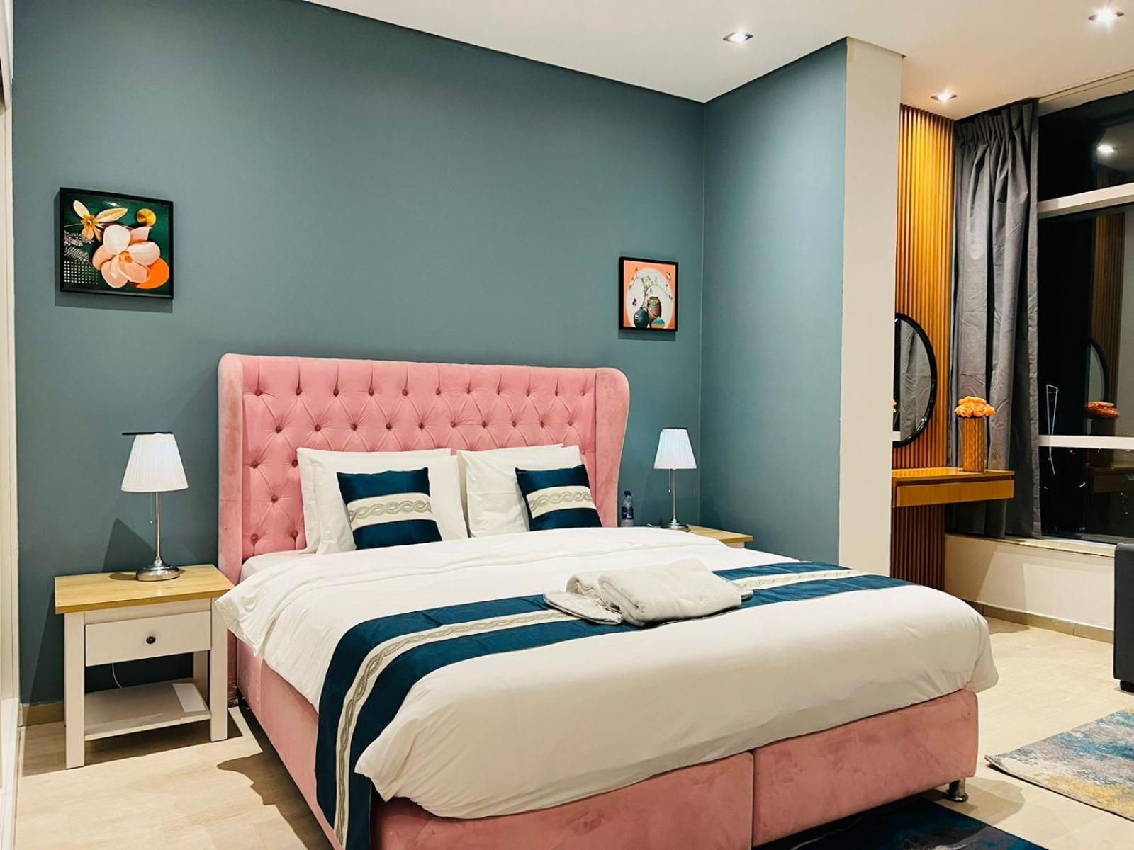 High Floor With City Skyline & Burj Khalifa View 3 Bedroom Unit Marina ดูไบ ภายนอก รูปภาพ