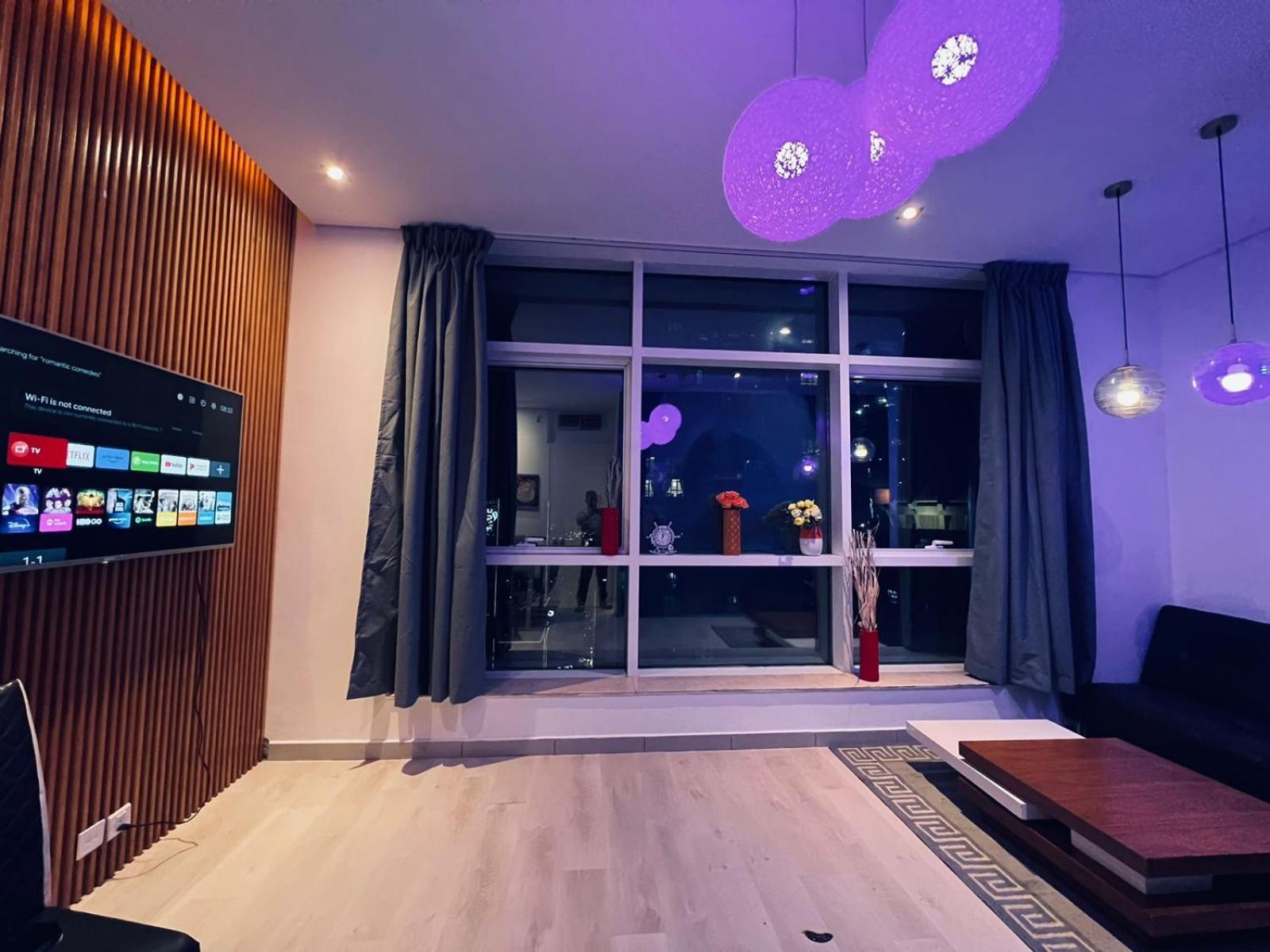 High Floor With City Skyline & Burj Khalifa View 3 Bedroom Unit Marina ดูไบ ภายนอก รูปภาพ