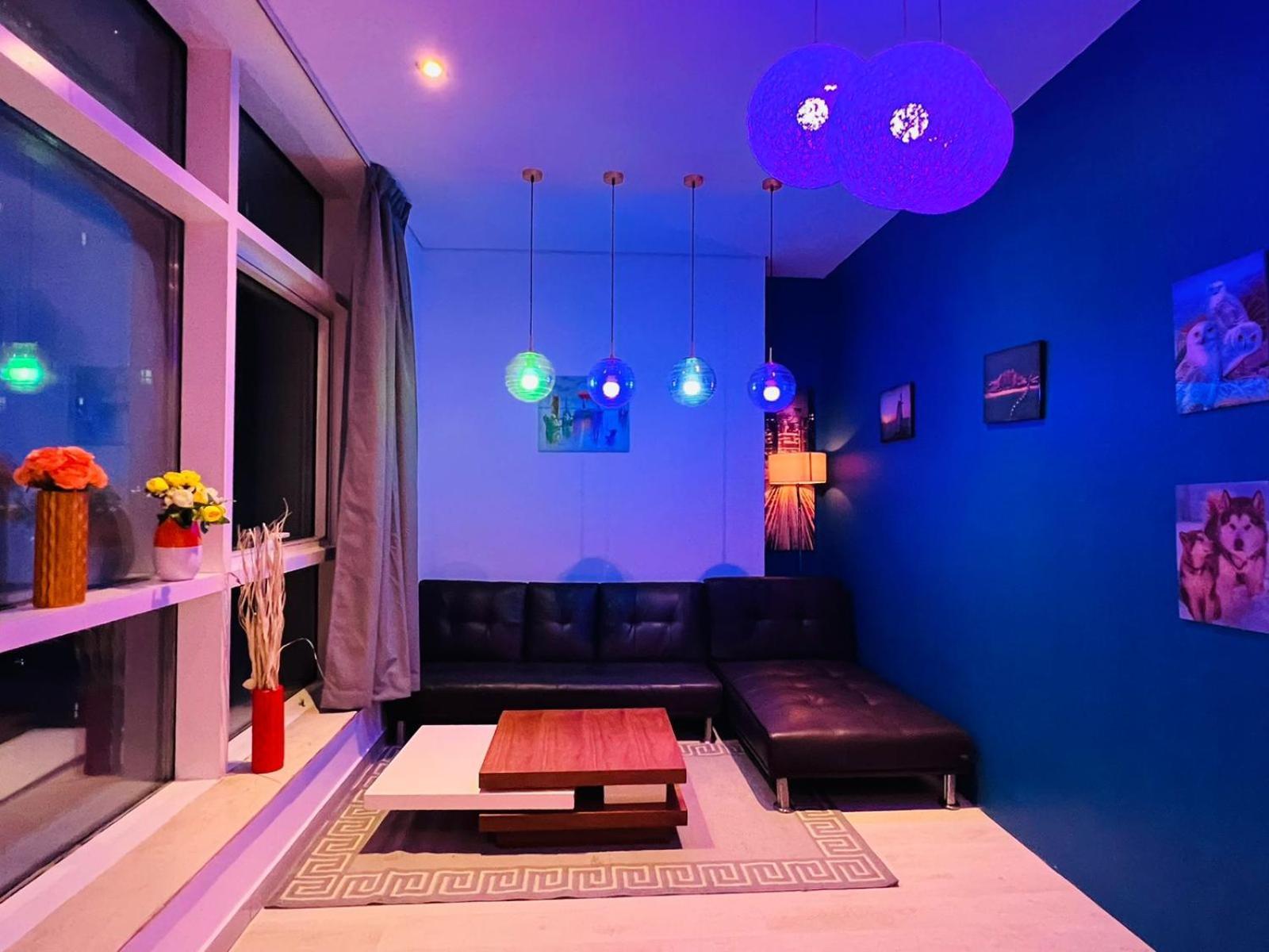 High Floor With City Skyline & Burj Khalifa View 3 Bedroom Unit Marina ดูไบ ภายนอก รูปภาพ