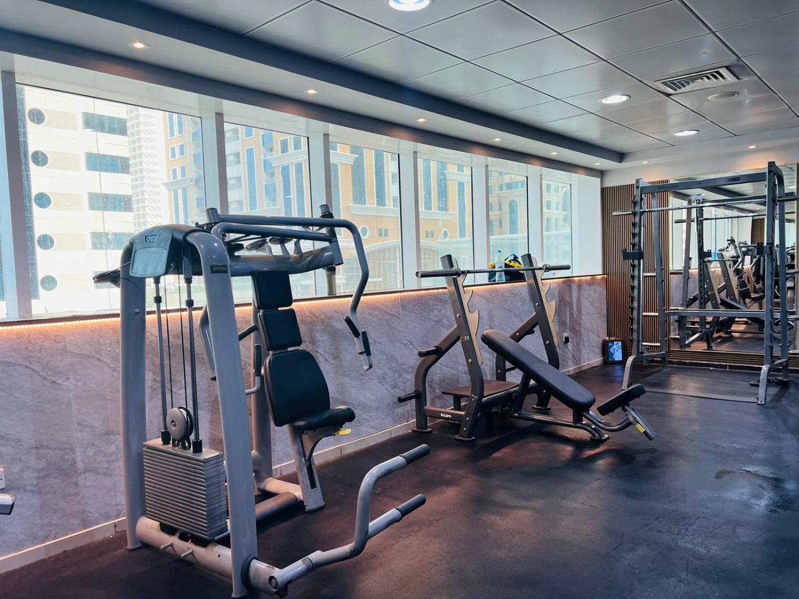 High Floor With City Skyline & Burj Khalifa View 3 Bedroom Unit Marina ดูไบ ภายนอก รูปภาพ