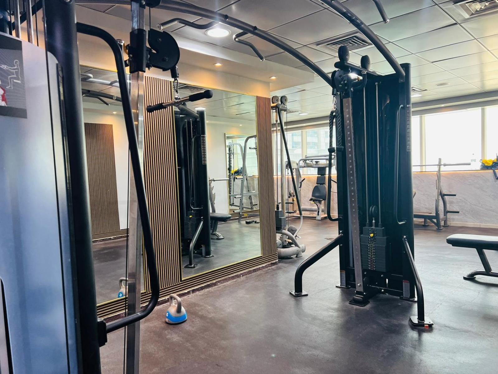 High Floor With City Skyline & Burj Khalifa View 3 Bedroom Unit Marina ดูไบ ภายนอก รูปภาพ