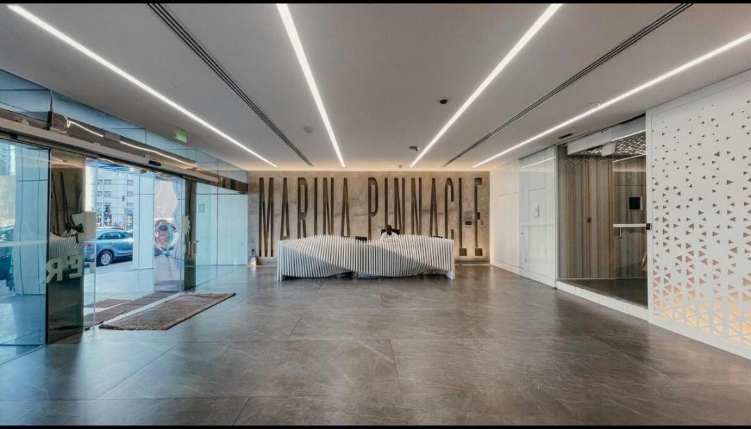 High Floor With City Skyline & Burj Khalifa View 3 Bedroom Unit Marina ดูไบ ภายนอก รูปภาพ